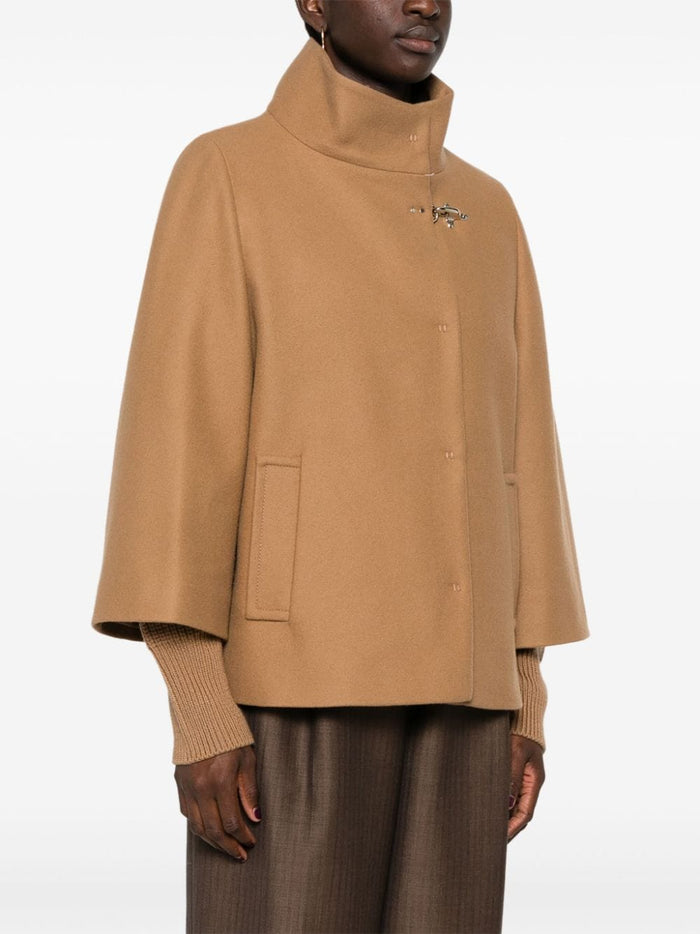 Fay Jackets Beige Virgin Wool