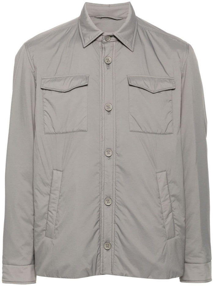 Herno Jackets Grey Polyamide