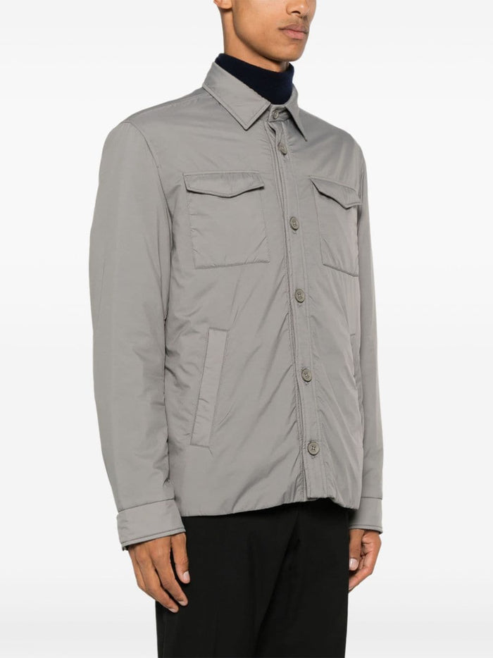 Herno Jackets Grey Polyamide