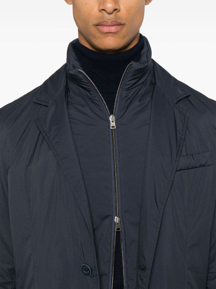 Herno Jackets Blue Polyamide