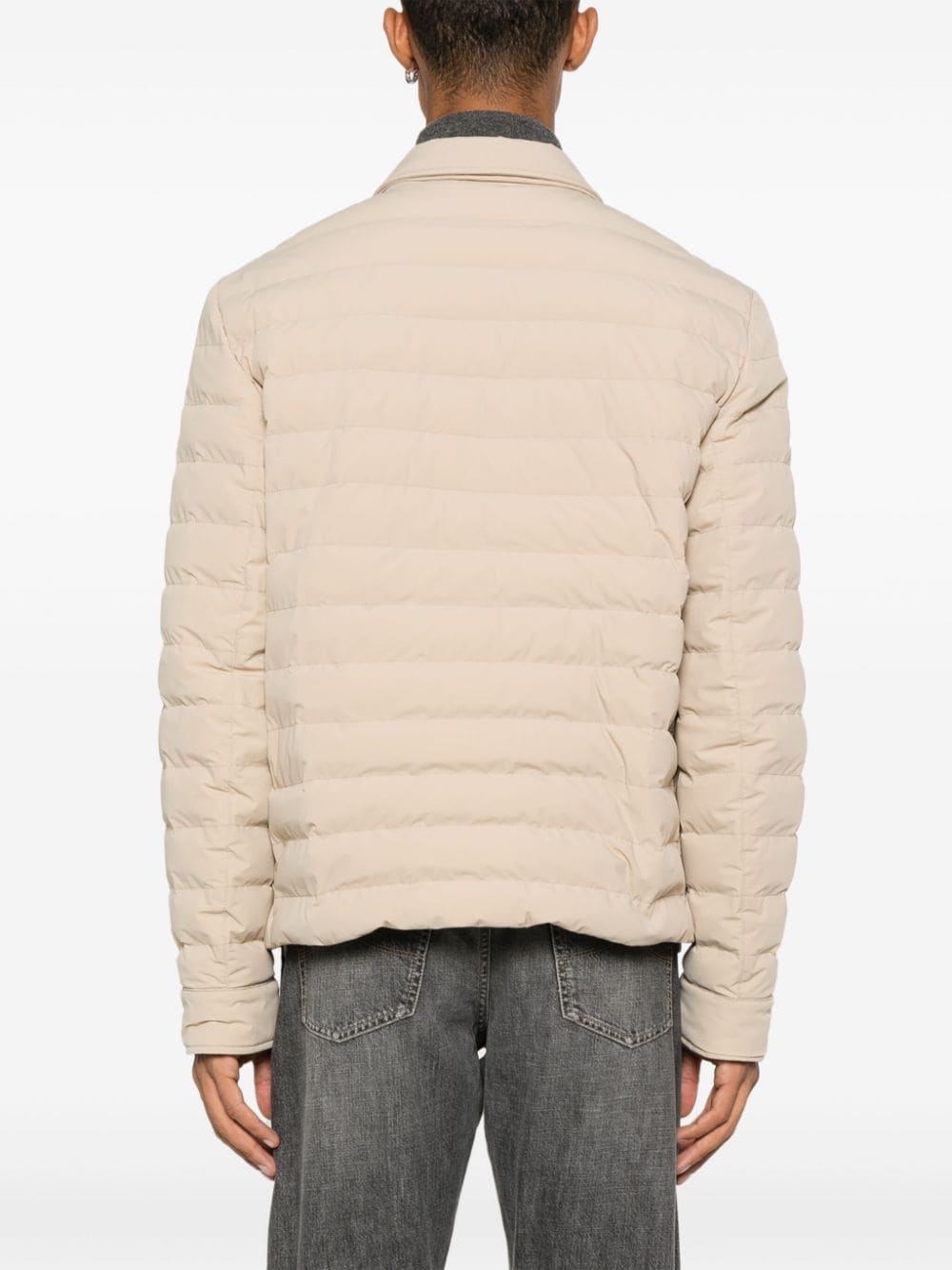 Brunello Cucinelli Coats Beige Polyamide