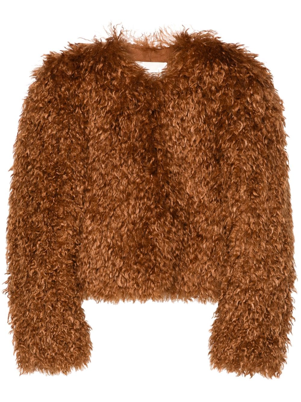 Isabel Marant Jackets Leather Brown Polyester