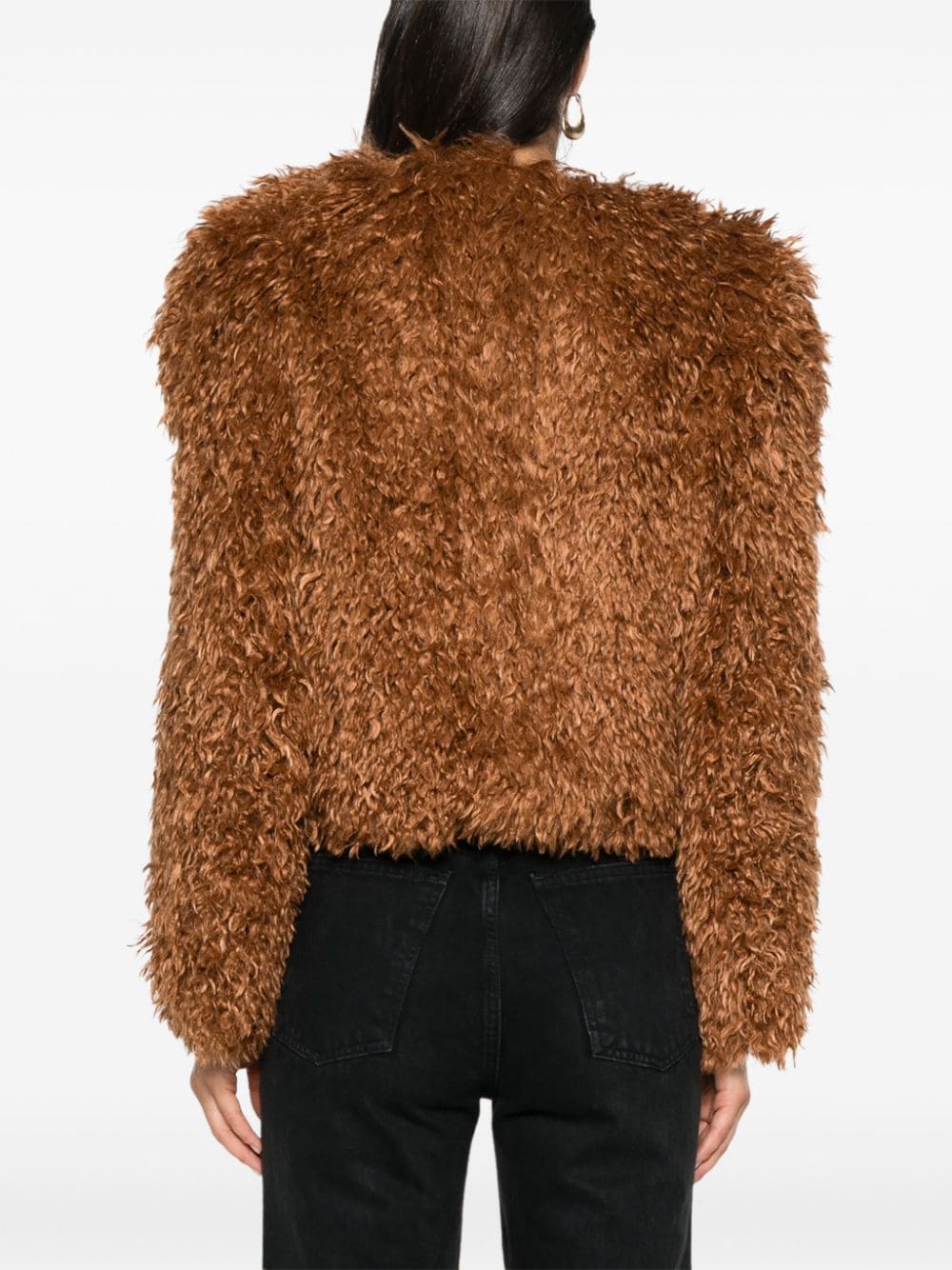 Isabel Marant Jackets Leather Brown Polyester
