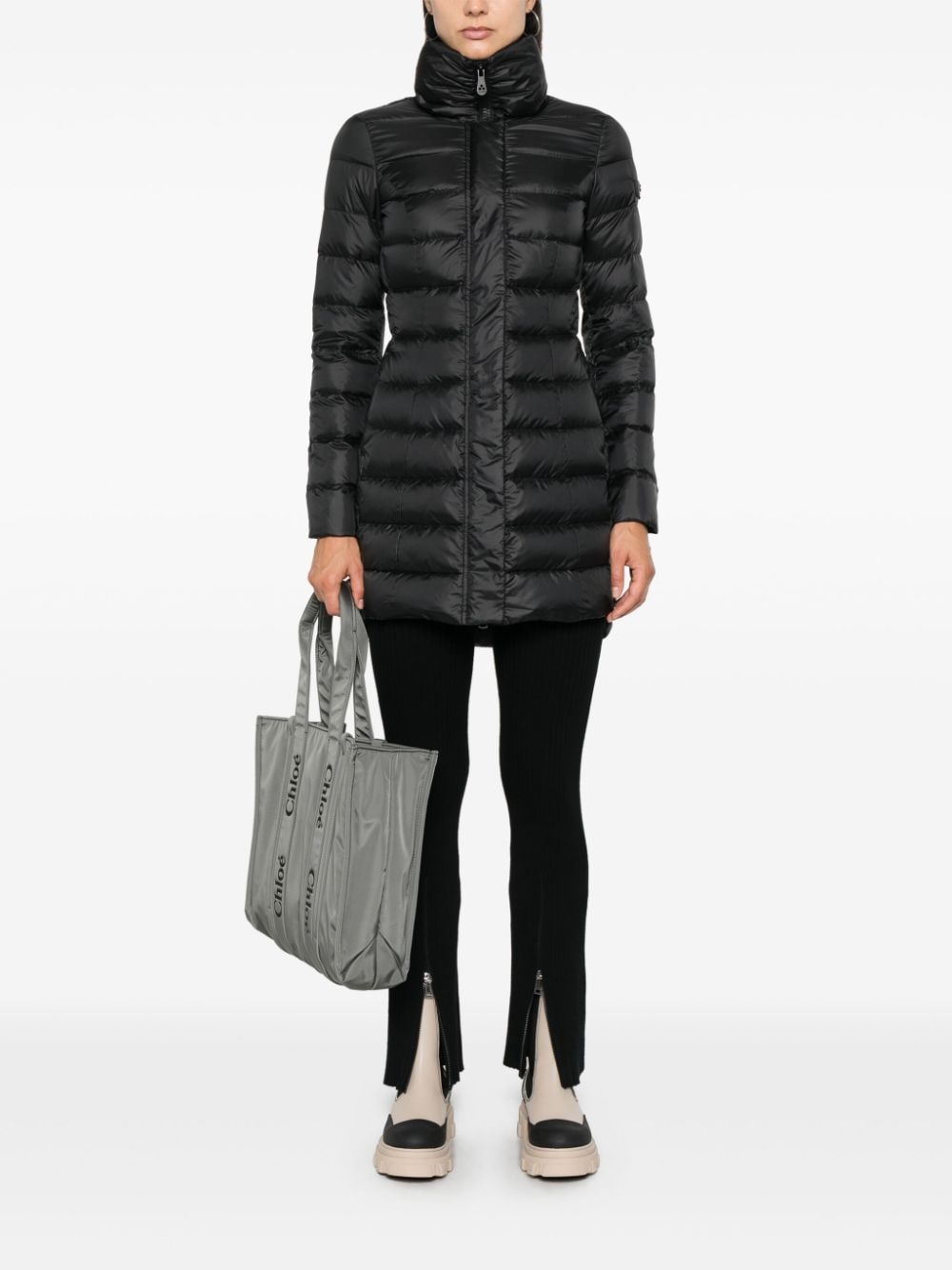 Peuterey Coats Black Outer: Polyamide
