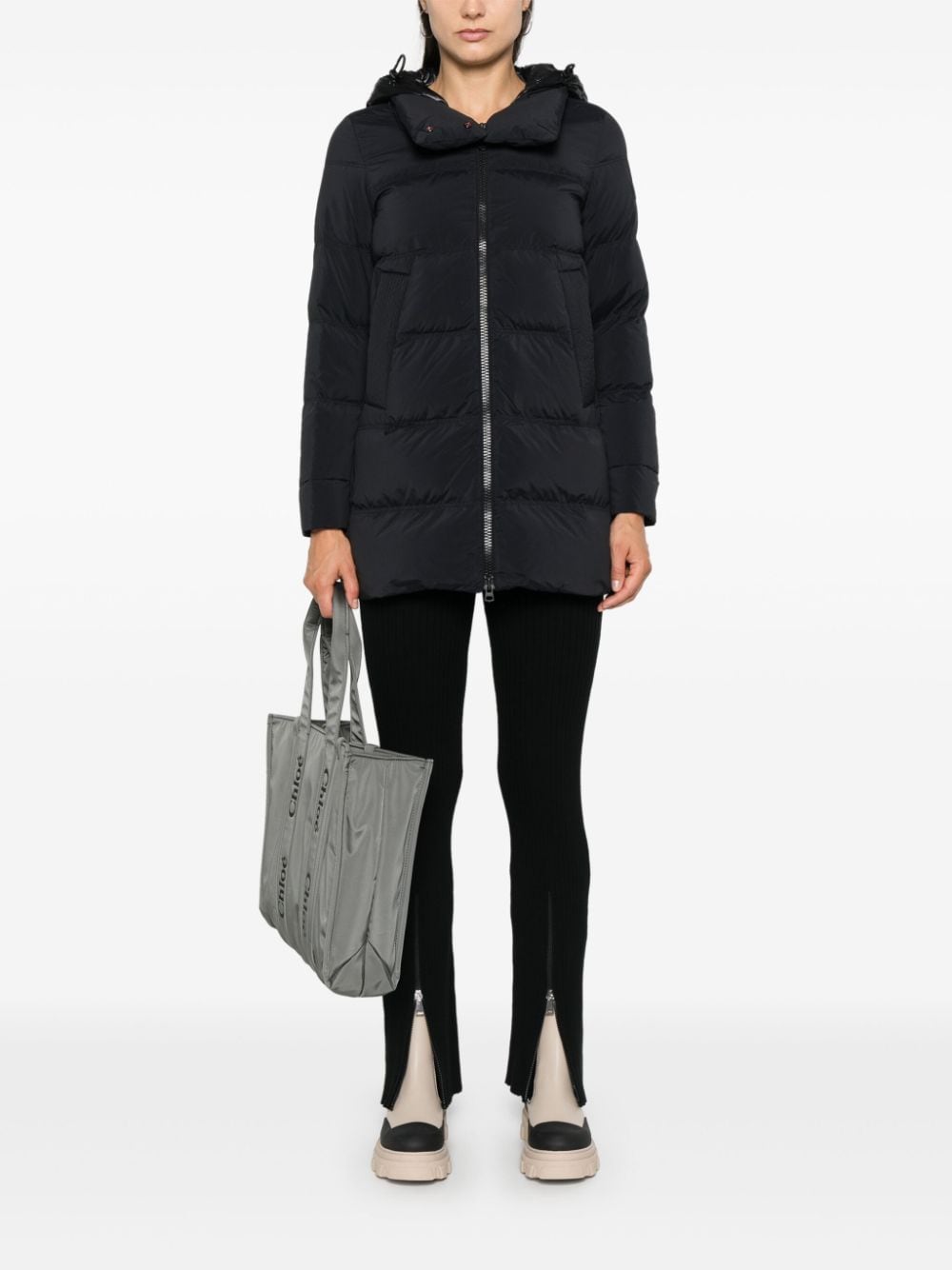 Peuterey Coats Black Outer: Polyamide