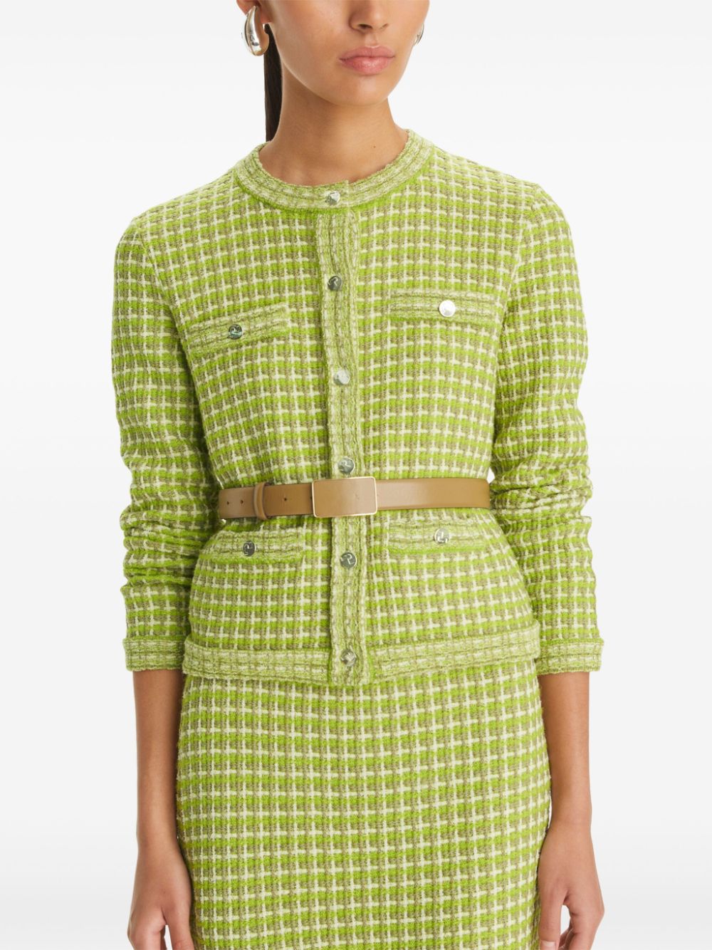 Tory Burch Sweaters Green Synthetic->polyester100.0 %