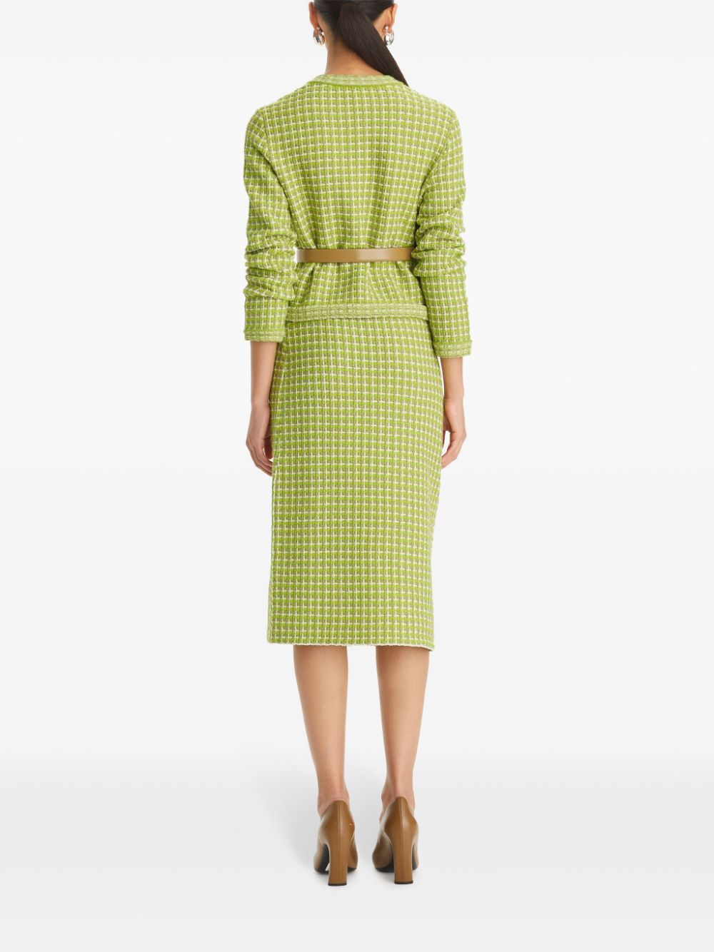 Tory Burch Sweaters Green Synthetic->polyester100.0 %