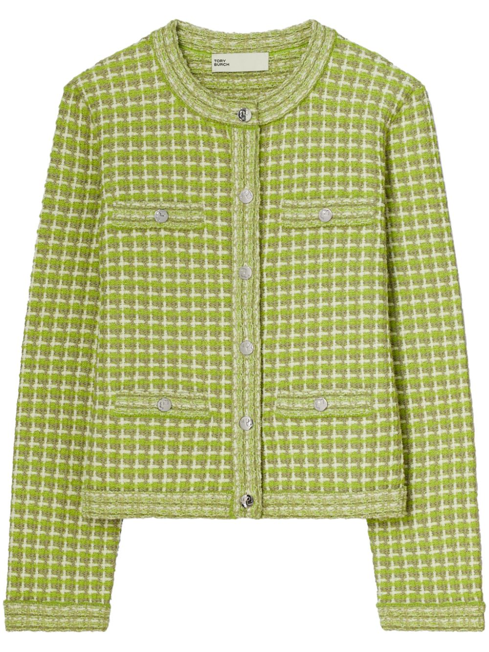 Tory Burch Sweaters Green Synthetic->polyester100.0 %