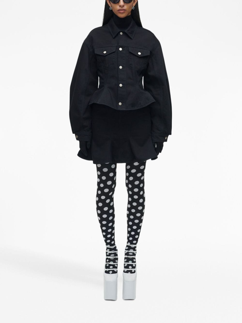 Marc Jacobs Coats Black Cotton