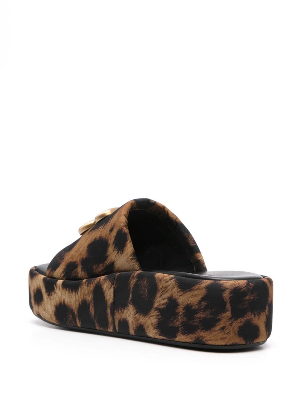 Balenciaga Sandals Brown Fabric