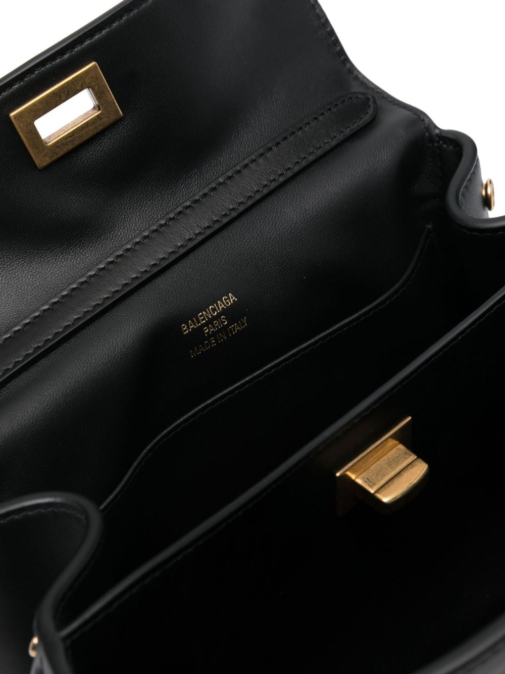 Balenciaga Bags Black Calf Leather