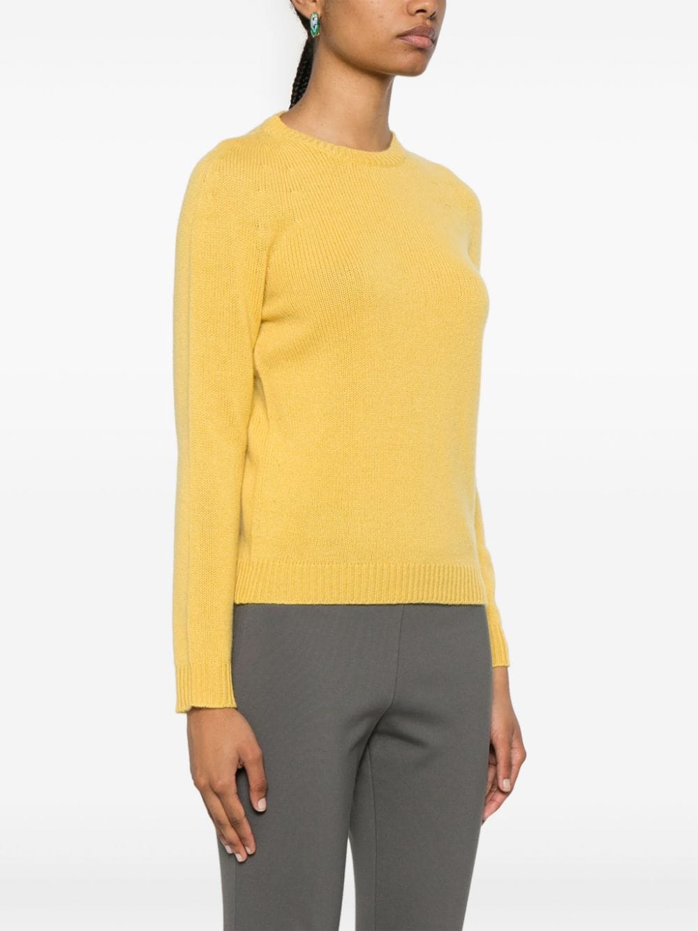 Fabiana Filippi Sweaters Yellow Cashmere Wool