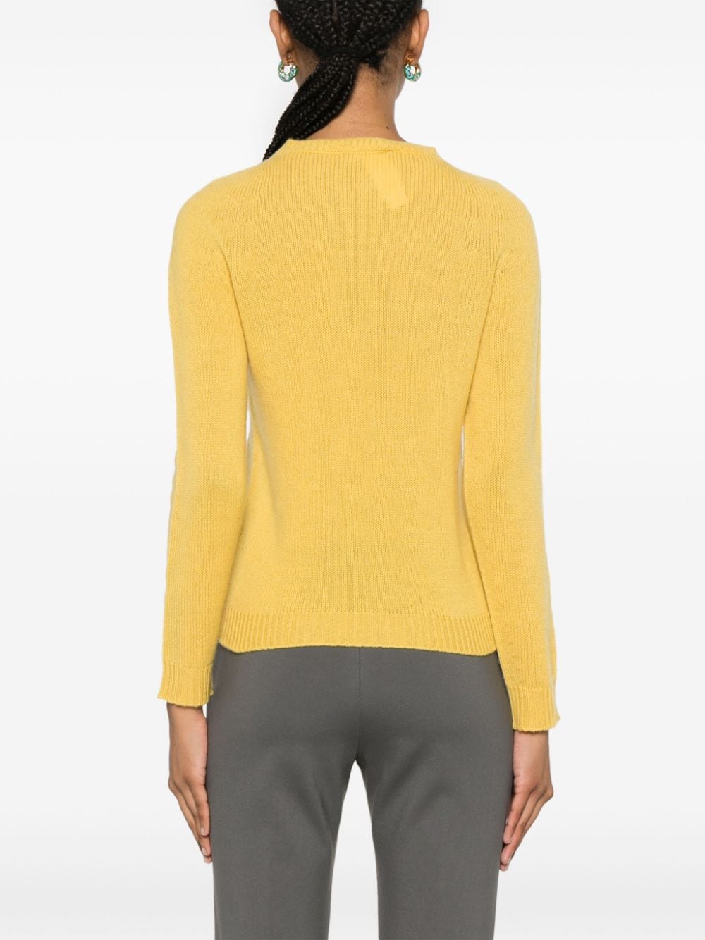 Fabiana Filippi Sweaters Yellow Cashmere Wool