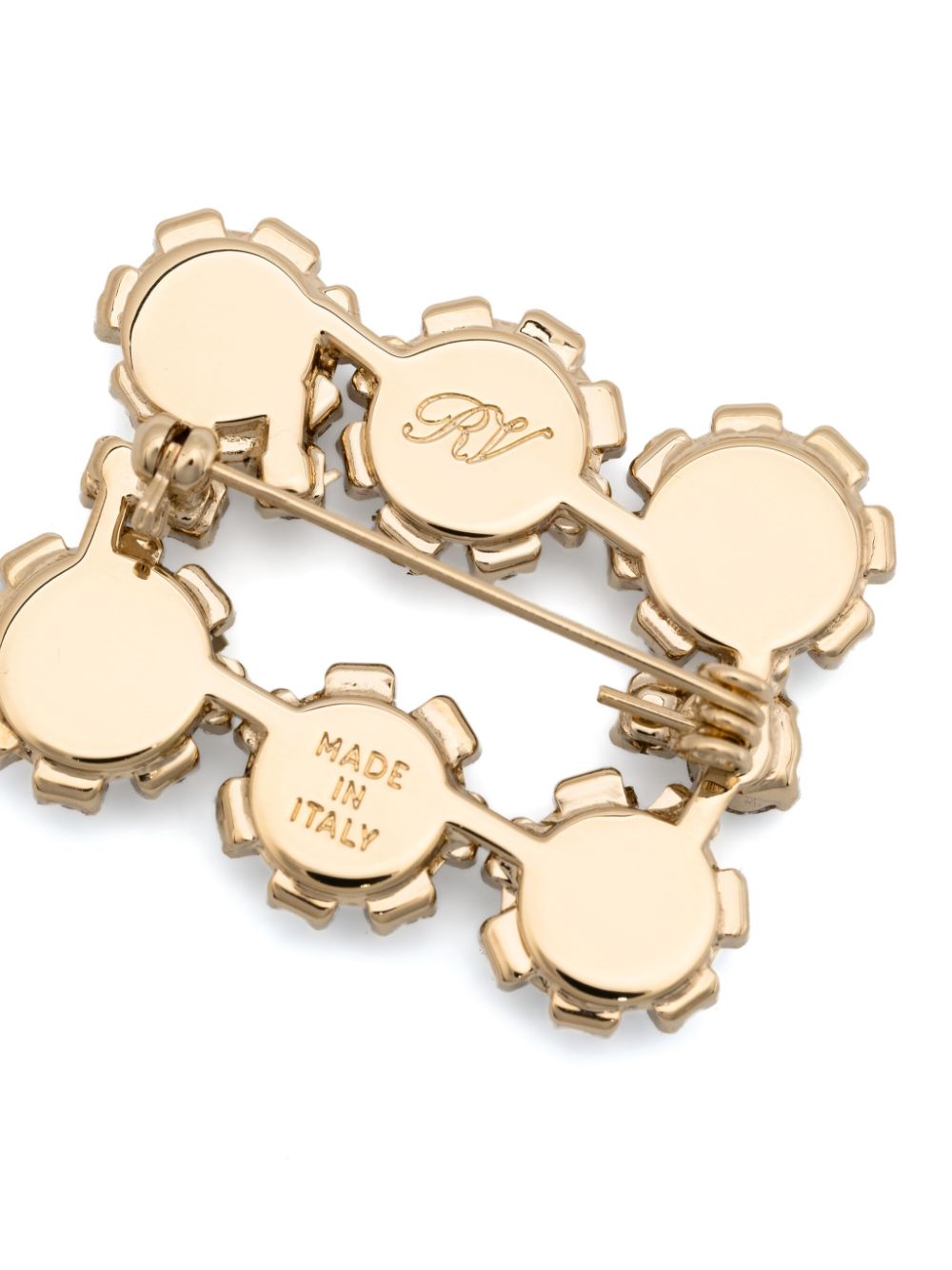 Roger Vivier Bijoux Golden Brass