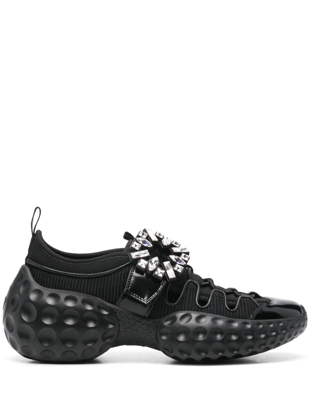 Roger Vivier Sneakers Black Fabric