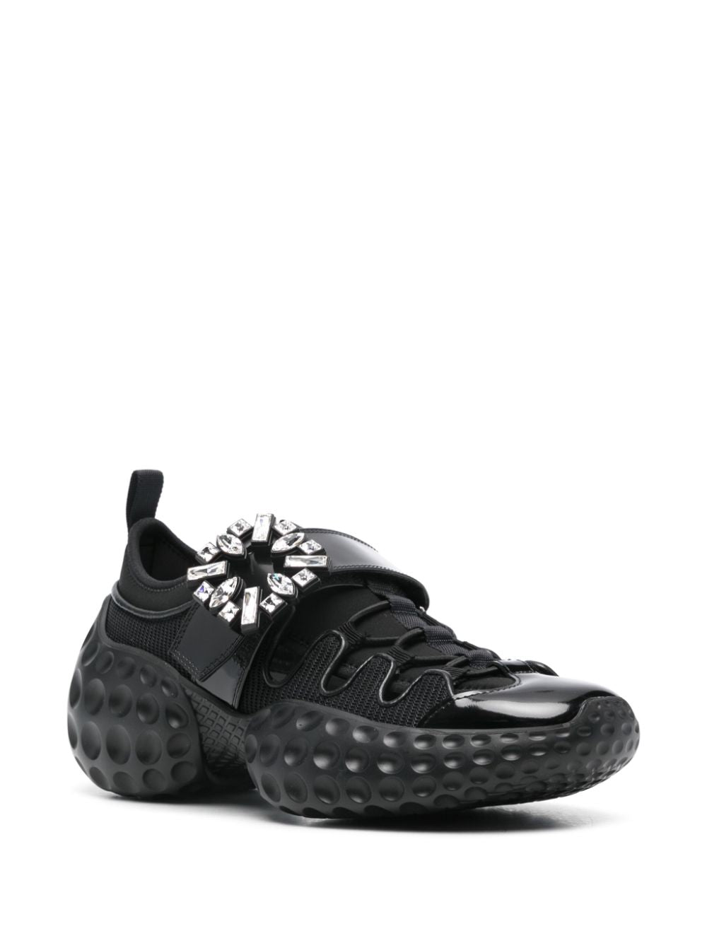 Roger Vivier Sneakers Black Fabric