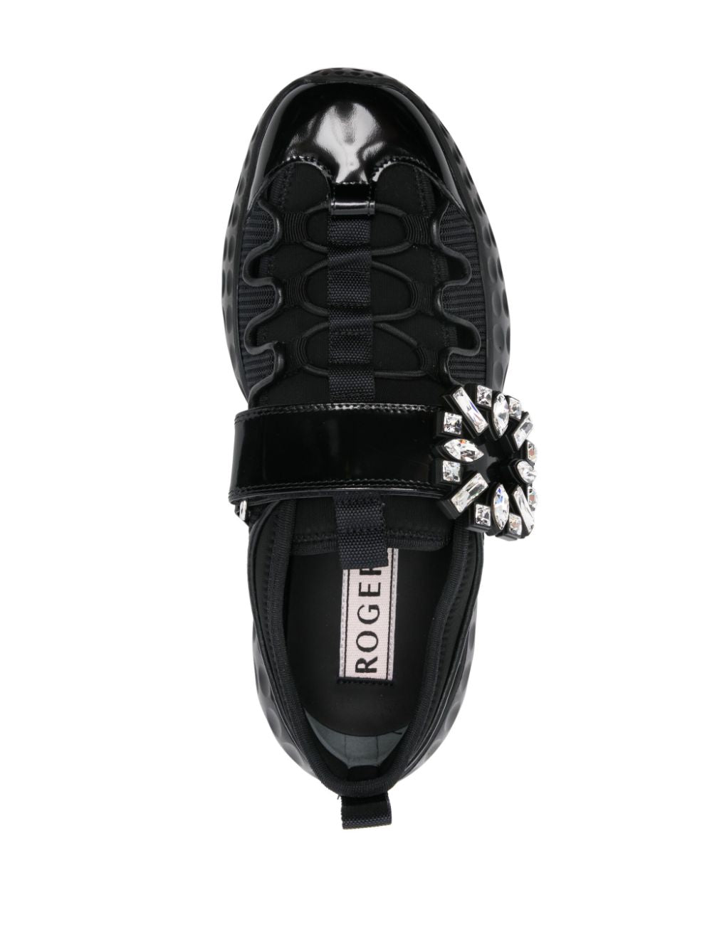 Roger Vivier Sneakers Black Fabric