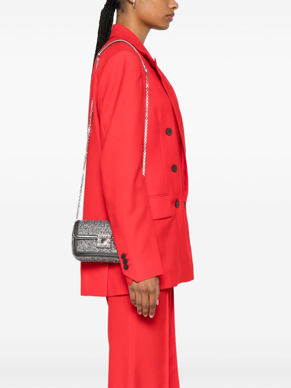 Roger Vivier Bags Grey Fabric
