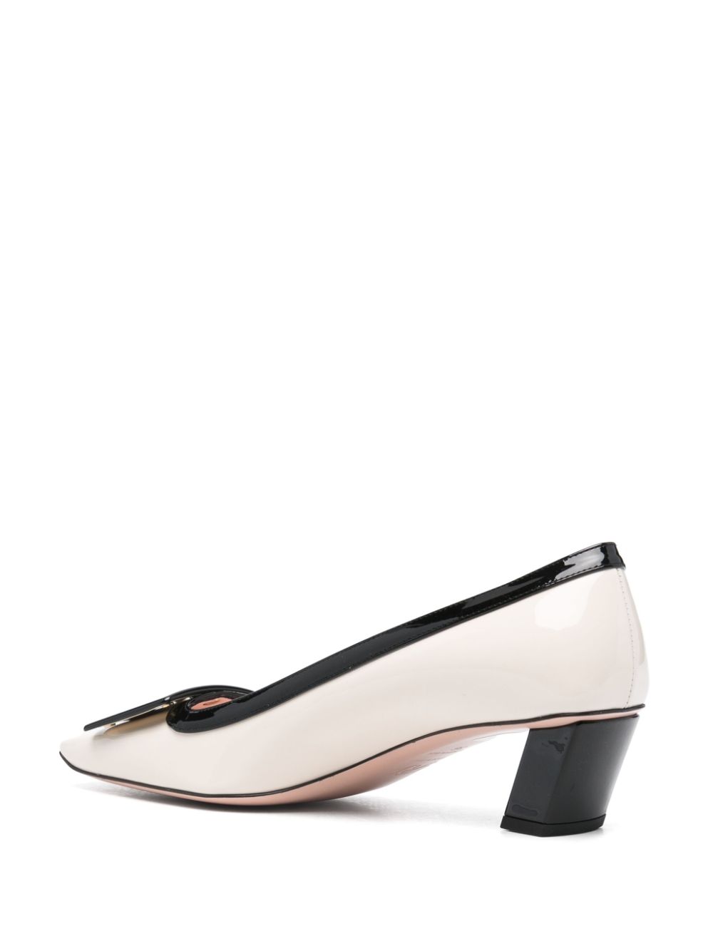 Roger Vivier With Heel White Calf Leather