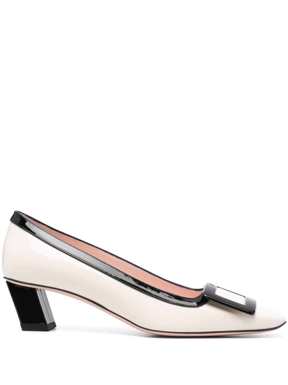 Roger Vivier With Heel White Calf Leather