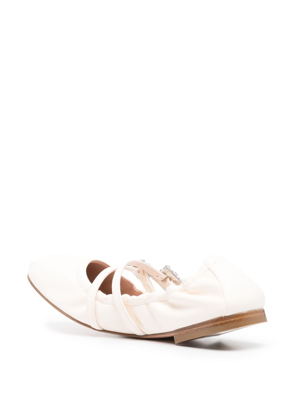 Roger Vivier Flat shoes White Leather100 %