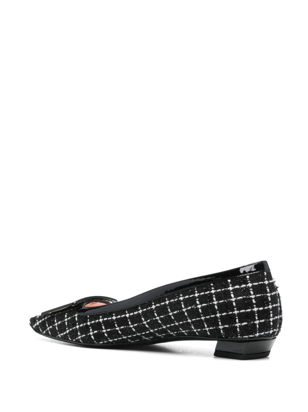 Roger Vivier Flat Shoes Black Fabric