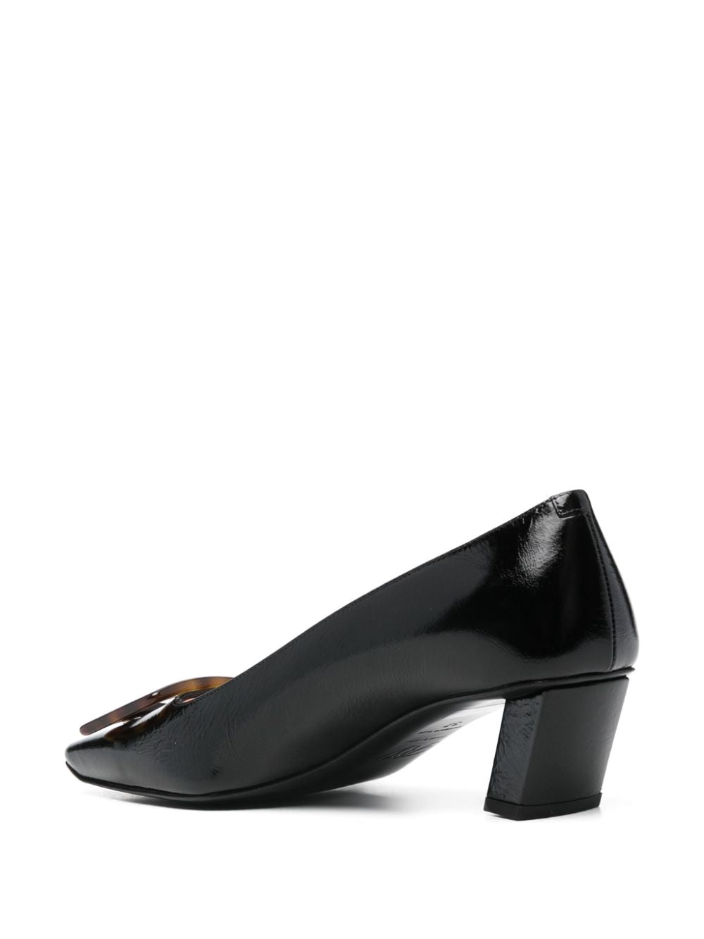 Roger Vivier With Heel Black Calf Leather
