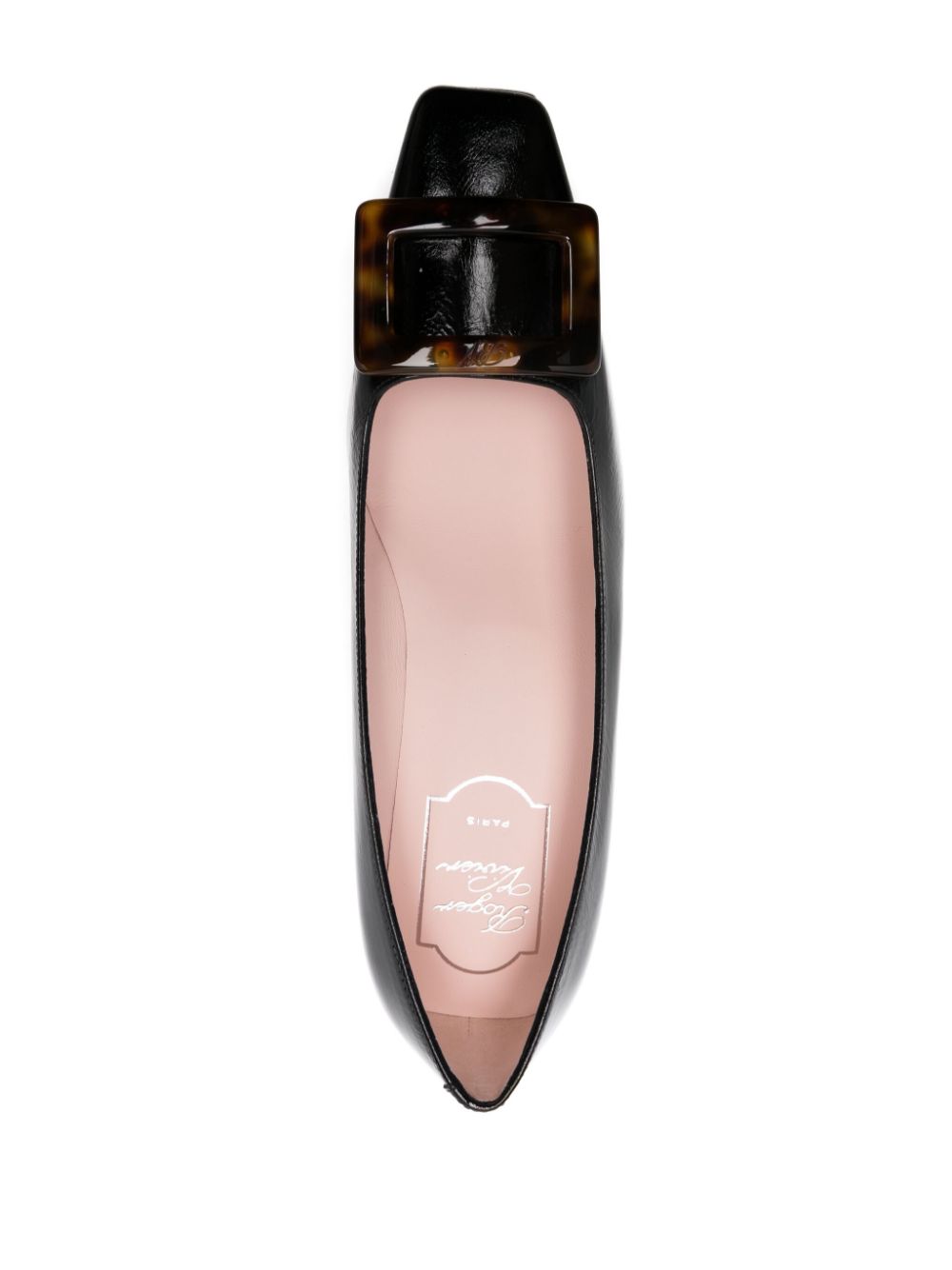 Roger Vivier With Heel Black Calf Leather