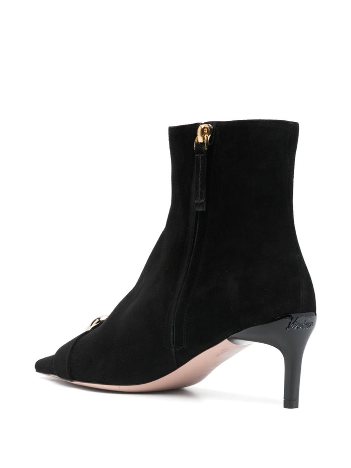 Roger Vivier Boots Black Calf Leather