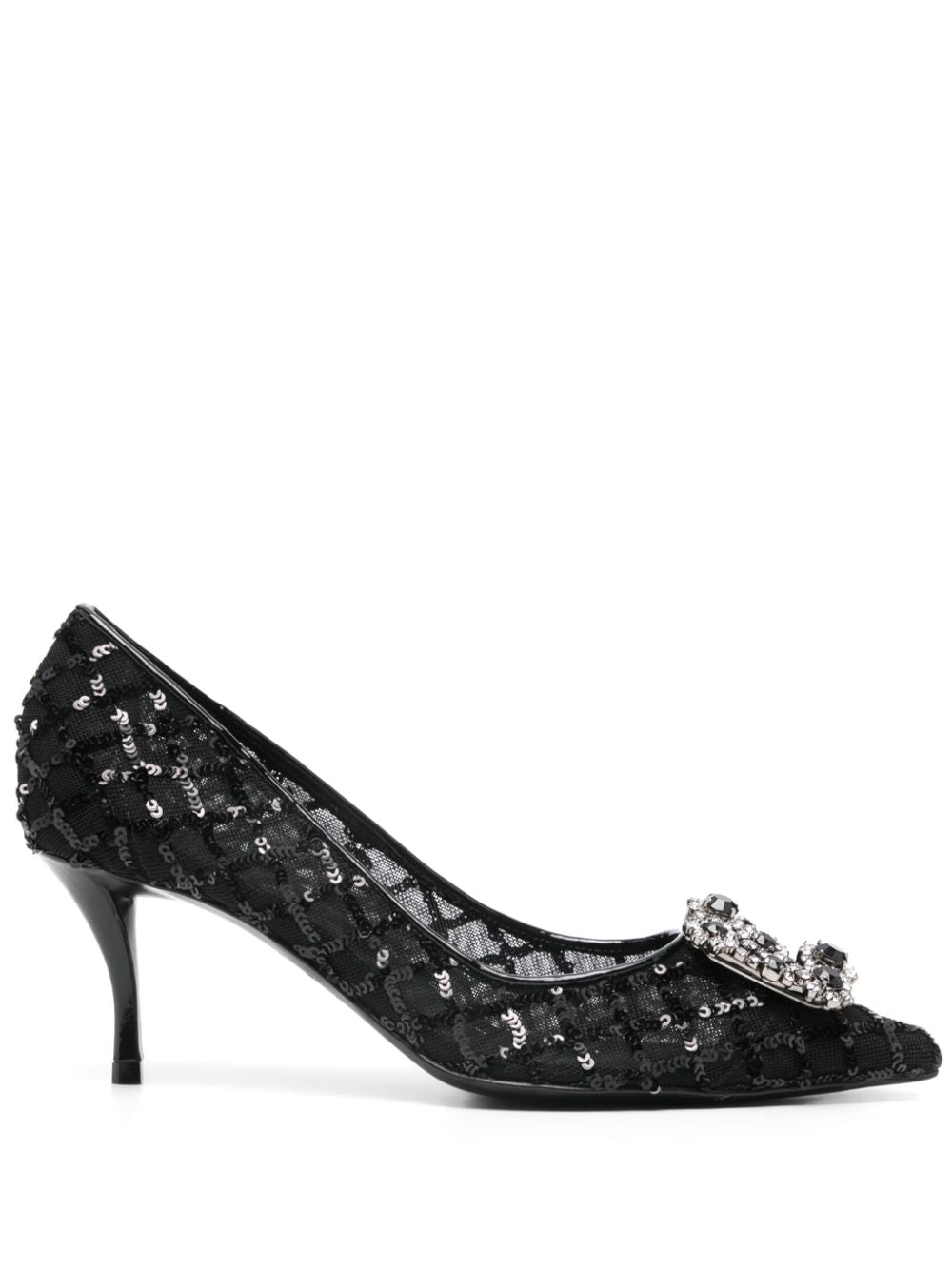 Roger Vivier With Heel Black Fabric