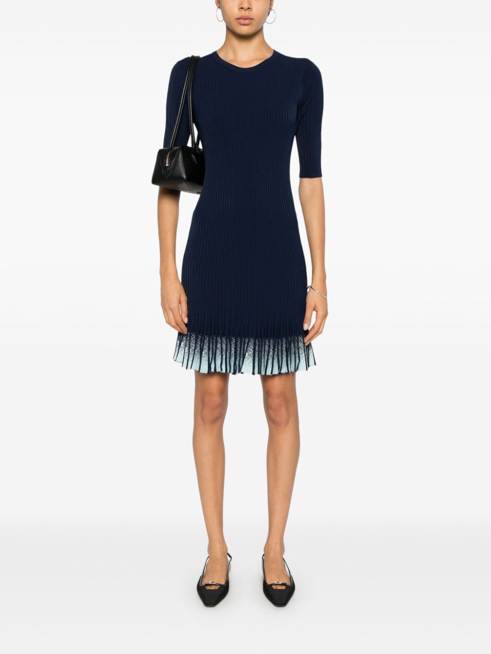 Emporio Armani Dresses Blu Scuro Viscose