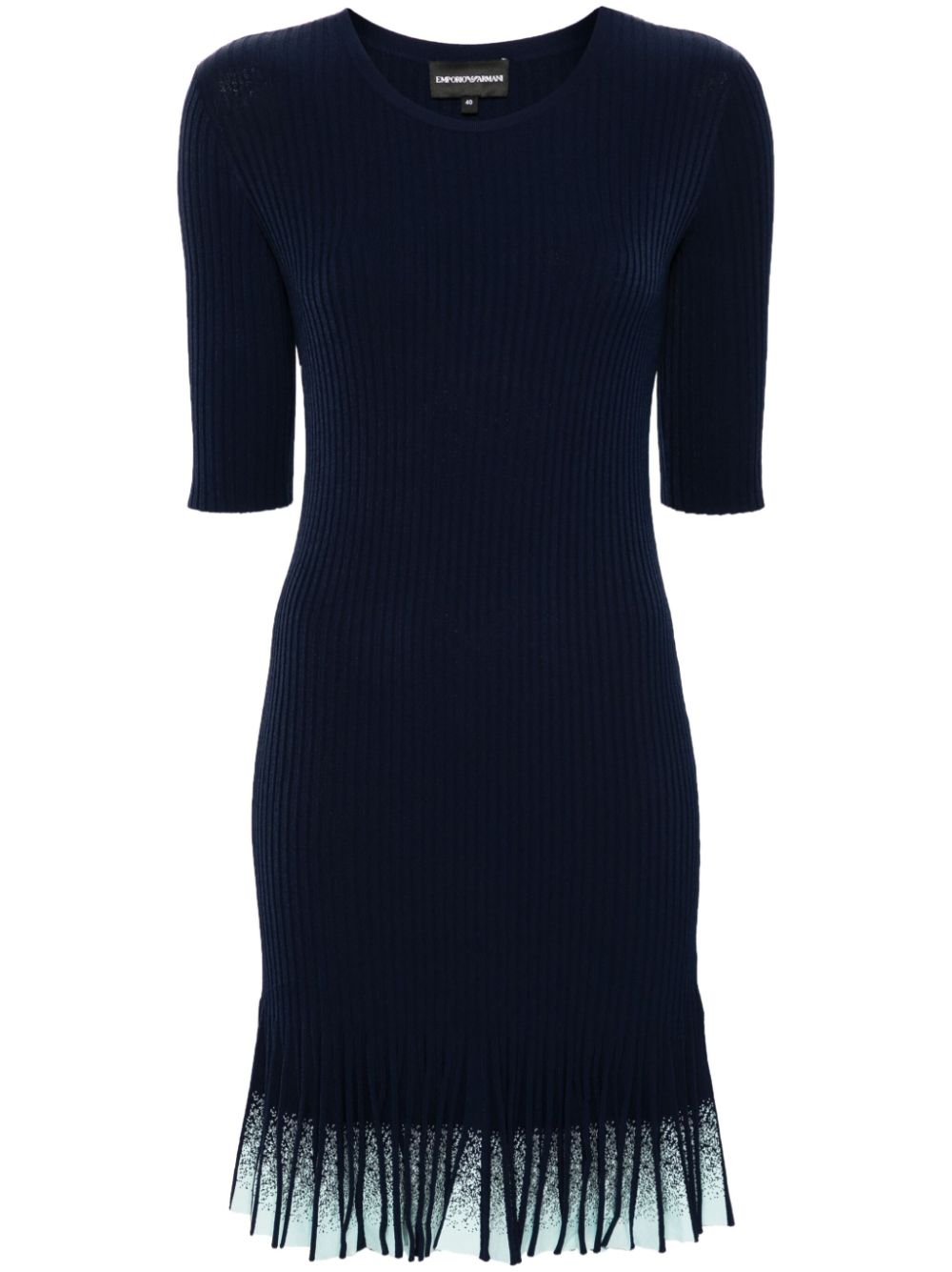Emporio Armani Dresses Blu Scuro Viscose