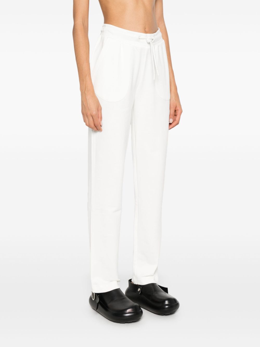 Emporio Armani Trousers Bianco Cotton