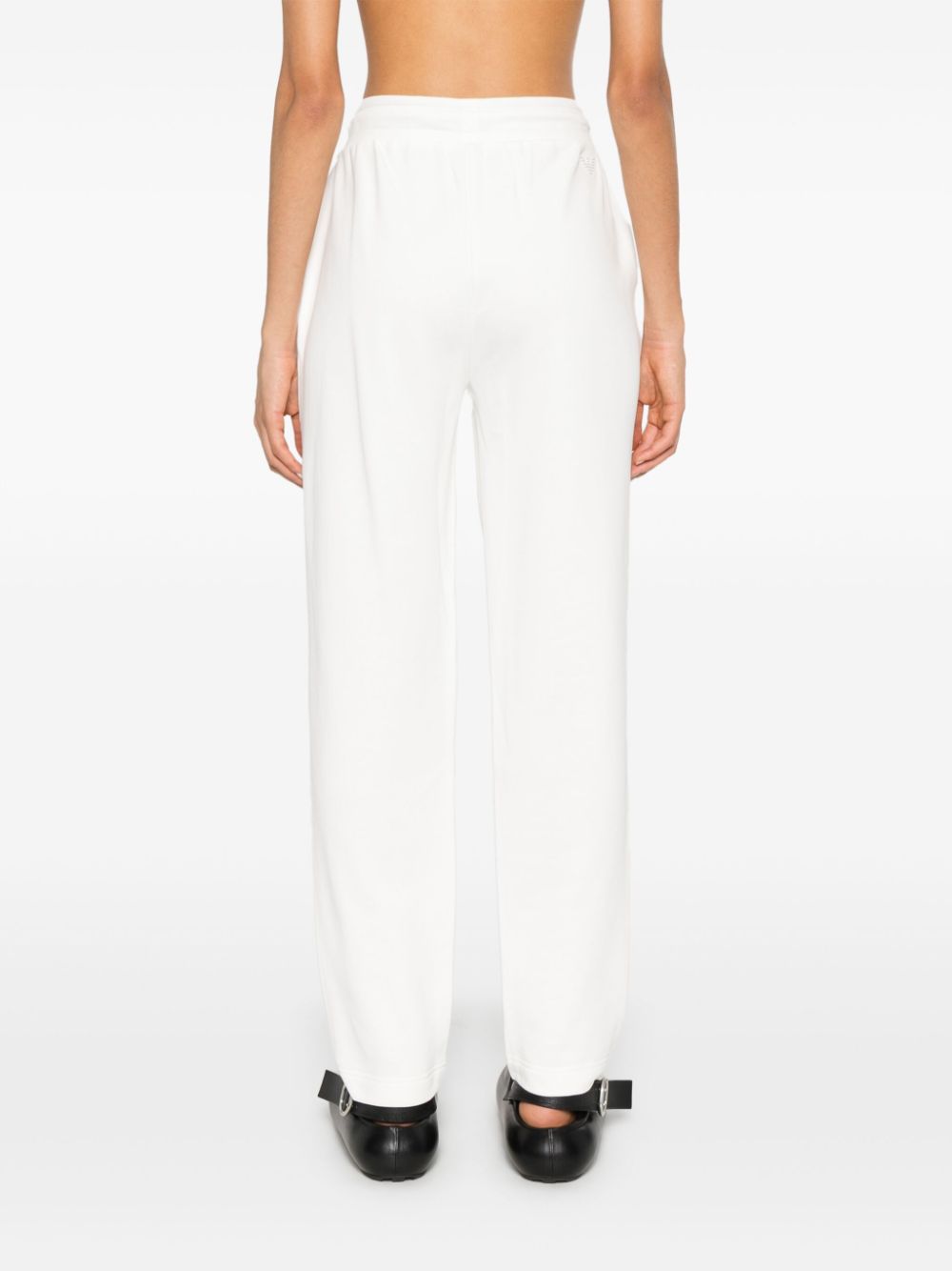 Emporio Armani Trousers Bianco Cotton