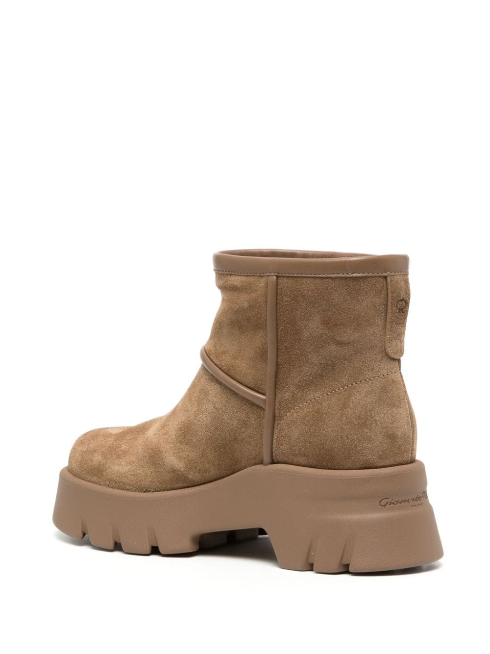 Gianvito Rossi Boots Camel Calf Leather