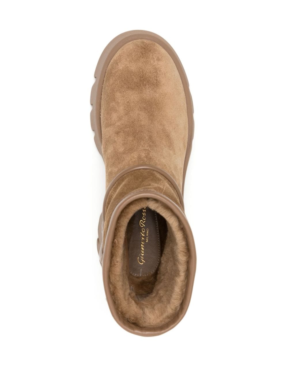 Gianvito Rossi Boots Camel Calf Leather
