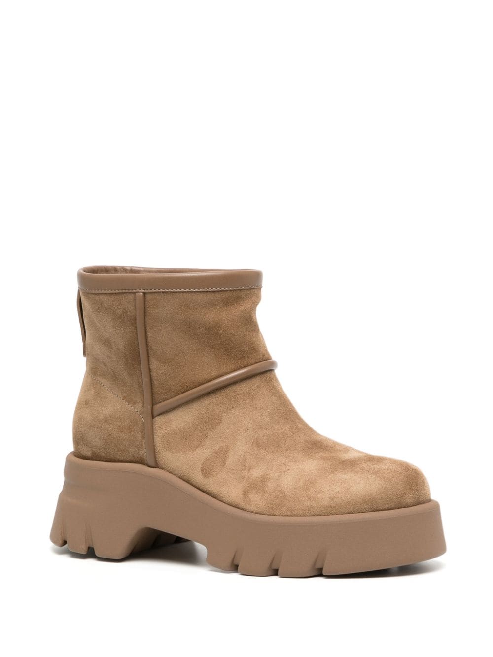 Gianvito Rossi Boots Camel Calf Leather