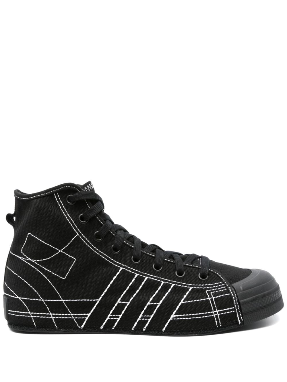 Y-3 Sneakers Black Canvas