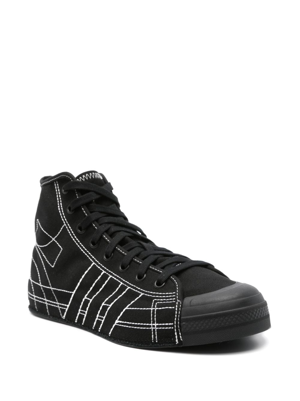 Y-3 Sneakers Black Canvas