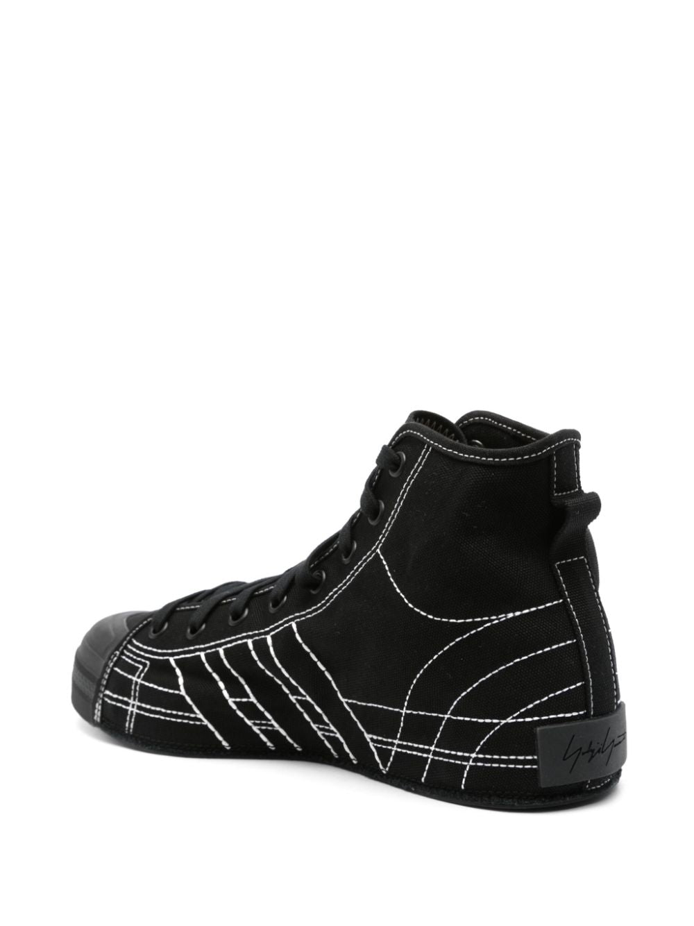 Y-3 Sneakers Black Canvas