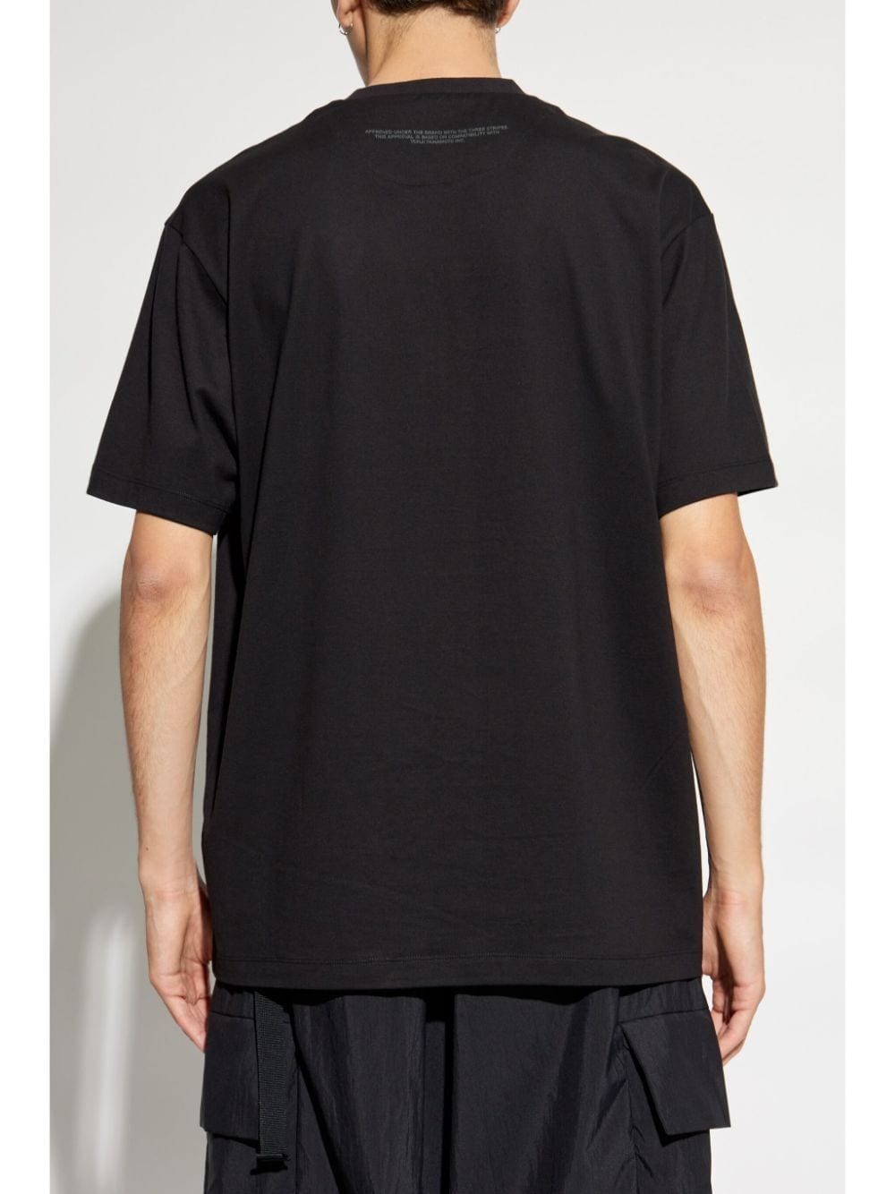 Y-3 T-Shirts And Polos Black Cotton
