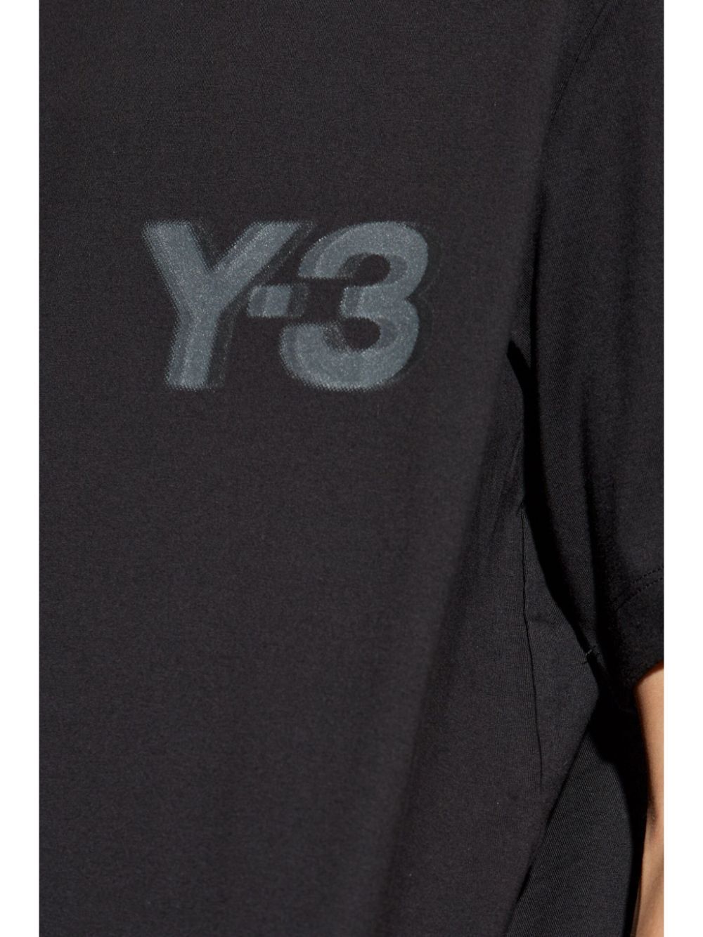 Y-3 T-Shirts And Polos Black Cotton