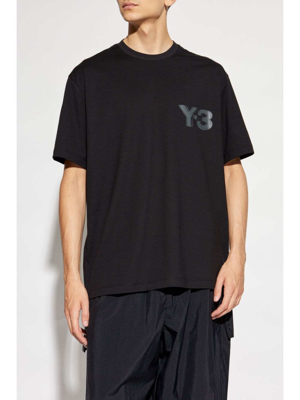Y-3 T-Shirts And Polos Black Cotton