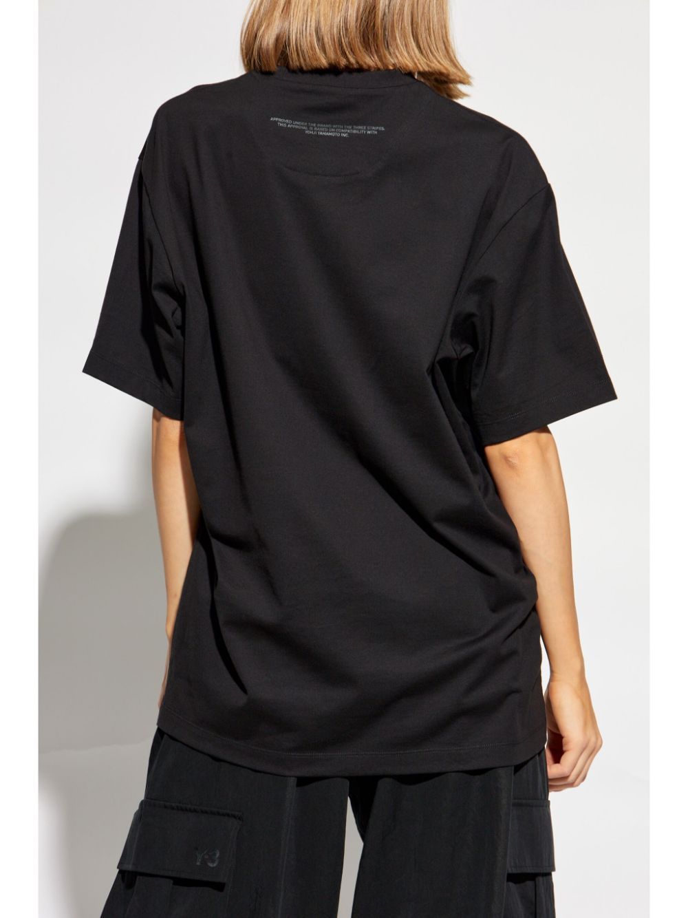 Y-3 T-Shirts And Polos Black Cotton