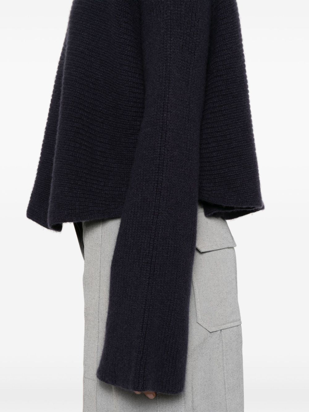 Alysi Sweaters Blue Merino Wool