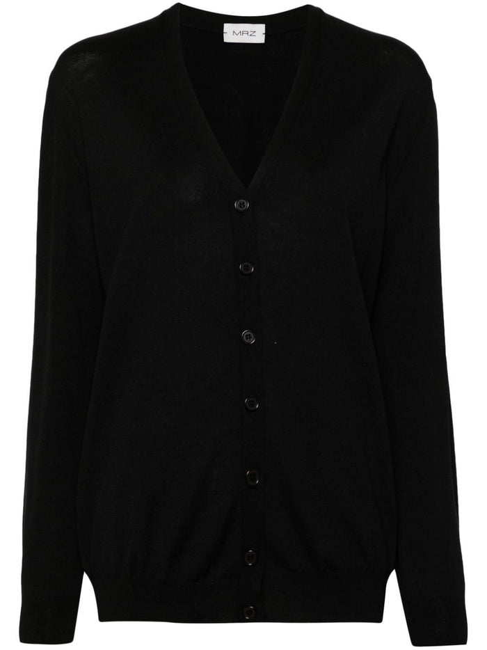 Mrz Sweaters Black Virgin Wool