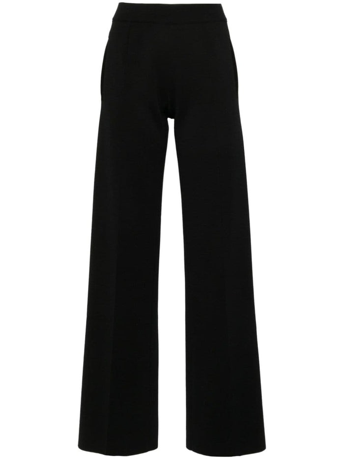 Mrz Trousers Black Virgin Wool