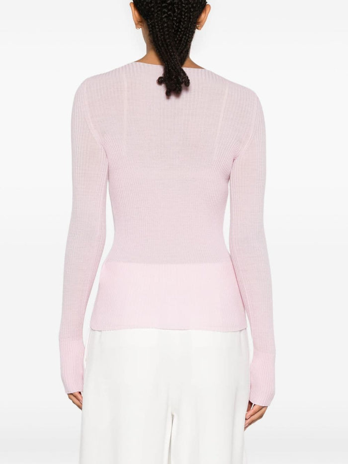 Mrz Sweaters Pink Virgin Wool