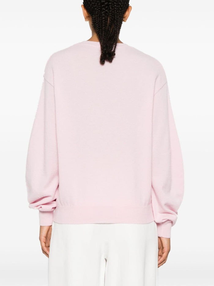 Mrz Sweaters Pink Virgin Wool Cashmere