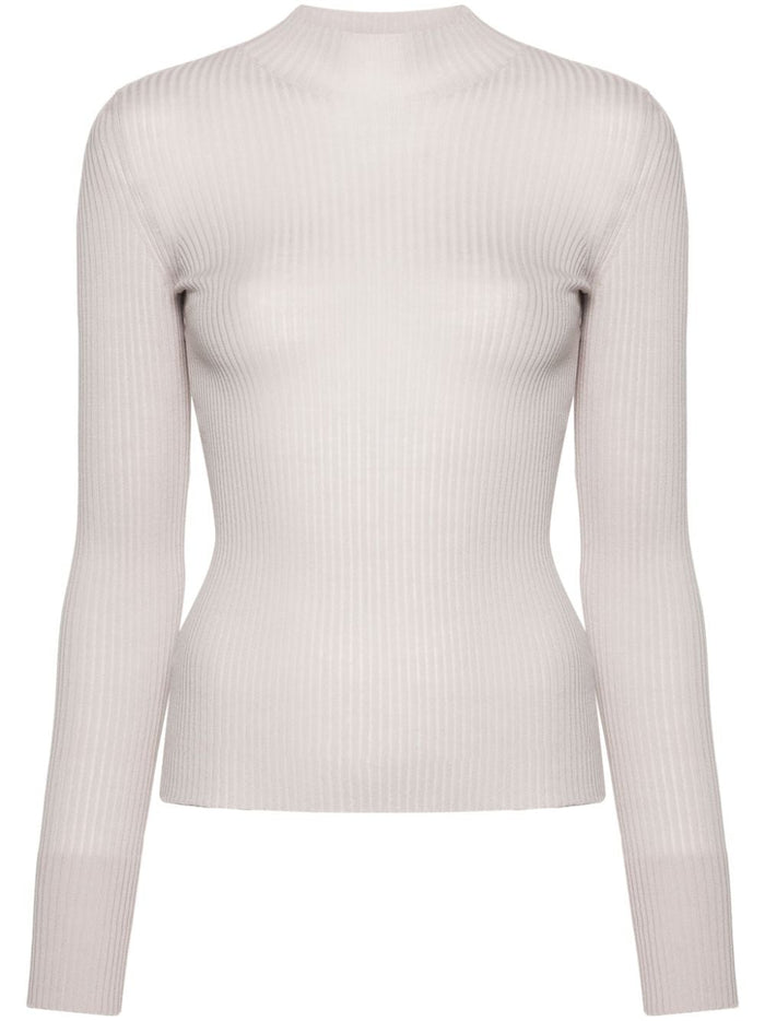 Mrz Sweaters Light Grey Virgin Wool